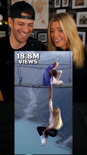 Hudson and Emily | Adventure Travel Couple on Instagram: "This is the secret to the viral suspension bridge in the Austrian Alps! 🗺️ Follow us @HudsonAndEmily for more unreal travel destinations + comment MAP for a list of the best places in the world to visit! 📍Olpererhütte bridge hike, Austria 🥾 Rated hard on Alltrails. The hike is 4.4 miles and so beautiful!! It is one of the most beautiful bridge views and totally worth the climb! Before hiking, stay in the scenic towns of Mayrhofen, Ginz