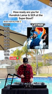 3.9M views · 15K reactions | How ready are you for Kendrick Lamar & SZA at the Super Bowl halftime show? ️ #superbowllix #superbowl #kendricklamar #sza #halftime #halftimeshow | DJ Precise | Facebook