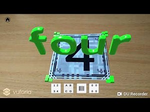 Augmented Reality (AR) Math App Demo for PreSchool Kids