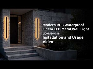 Why You Need This RGB Linear Wall Light (SKU: LI001580) | Full Installation Guide