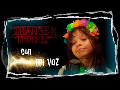 Hago la Intro musical de Stranger things con mi voz.