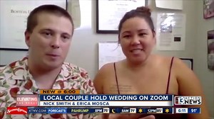 Friends, family attend Zoom wedding for Las Vegas couple