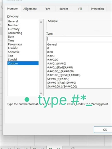 ✨ Auto Underline with Sr. No in Excel ✨
