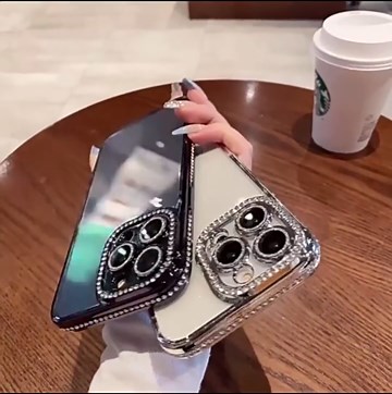 Changjia Clear Glitter Case for iPhone 16 Plus,Luxury Bling Sparkly Diamond Rhinestone with Camera Protector Soft TPU Plating Bumper Slim Transparent Women Girls Case for iPhone 16 Plus 6.7" (Silver)