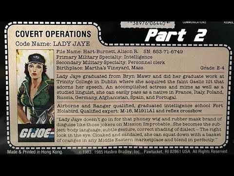 Episode 332 : Lady Jaye (part 2), The Character