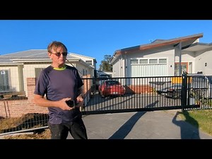 Using micro module to open gates, roller doors etc.