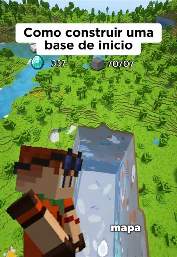 Como Construir uma Base de Início no Minecraft
