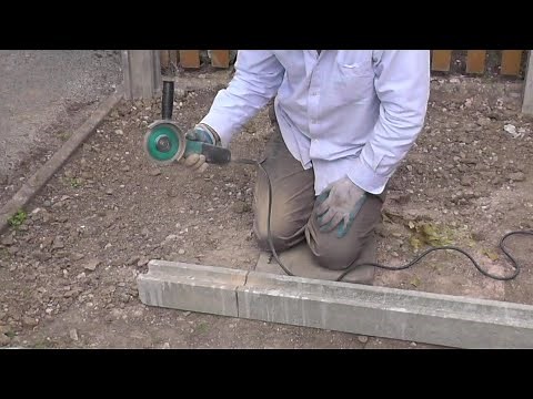 Makita 4.5" Angle Grinder vs Reinforced Concrete Post