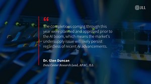 Data centers are being built faster than any other real estate asset globally, yet supply remains tight. Explore the key drivers behind this unprecedented growth and the challenges that lie ahead. Read more: https://co.jll/3QbafBh #JLLTrendsInsights #DataCenters #DigitalInfrastructure #realestate | JLL