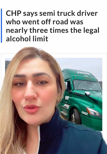 🚨 BIG RIG DRIVER ARRESTED FOR DUI 🚨 On February 24, 2026, California Highway Patrol officers from the Yreka Division responded to reports of a semi-truck that had driven off the roadway in Siskiyou County. When troopers arrived, they say the driver showed signs of impairment. A Field Sobriety Test was conducted — and authorities allege the driver was nearly THREE times the legal limit. The commercial driver was arrested for DUI. CHP reminds drivers: Operating a commercial vehicle isn’t just a 