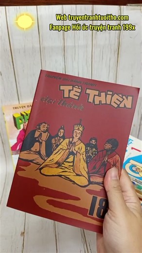 Trọn bộ Tề Thiên Đại Thánh bằng tranh phụ bản báo Buổi Sáng trước 1975 tại SG #truyentranhtuoitho_com | Hồi ức truyện tranh 199x