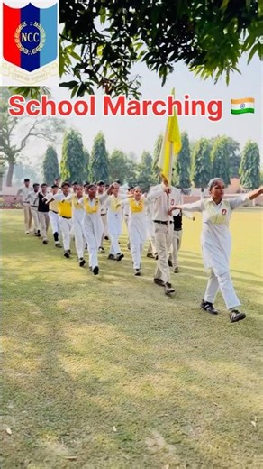 School House Marching || Girl CDR || Drill instructor 🇮🇳🫡 #ncc #shorts #shortvideo #school