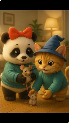 Nami & Nori Dance with Their Mouse Friends 🐭💃✨ Unexpectedly Cute!