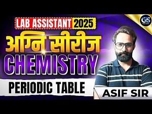 Lab Assistant Online Classes 2025 | Chemistry Mcqs Agni Series #2 | Periodic Table One Shot