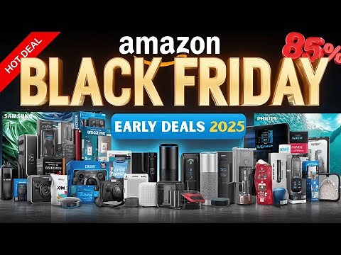 40 INSANE EARLY Amazon Black Friday Deals 2025 (Up to 85% OFF!)
