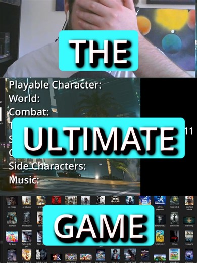 Can I Make The Ultimate Game From Other games #gaming Games that I have Platinumed, Assassin's Creed Mirage Assassin's Creed Odyssey Assassin's Creed Origins Assassin's Creed Shadows Assassin's Creed Syndicate Assassin's Creed Valhalla Astro Bot Astro's Playroom Batman Arkham Asylum Batman Arkham City Batman Arkham Knight Bioshock 2 Bioshock Infinite Bioshock Bloodborne Call of Duty Black Ops Cold War Cyberpunk 2077 Days Gone Remasterd Deathloop Death's Door Demon's Souls PS5 Diablo IV Dishonore