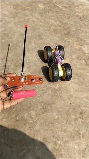 How to Make a Powerful RC Car at Home | DIY Remote Control Car #RCCar #DIYProjects #RemoteControl