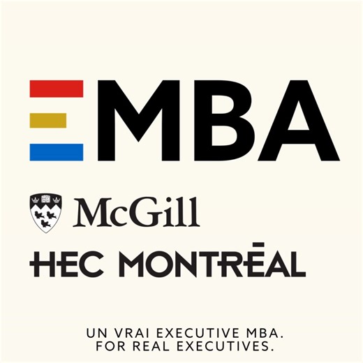 Not just an MBA. An 𝗘xecutive MBA. 𝗘verything in this program is designed for 𝗘xperienced leaders, 𝗘xecutives: the content, the learning approach, the pace, the conversations. It’s not about learning how to manage. It’s about learning to lead differently : with clarity, confidence, and impact. The McGill-HEC Montréal 𝗘xecutive MBA is built for those who already lead, and who want to go further. #EMBAMcGillHEC #Leadership #ExecutiveMBA #RealLeaders #AuthenticLeadership | EMBA McGill - HEC Mo
