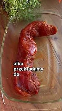 Polędwiczki wieprzowe w sosie