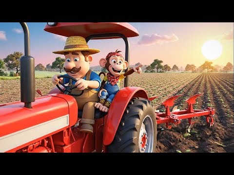 What's Really Happening on Old MacDonald Farm with a Mischievous Monkey