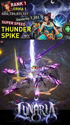 400T DPS【Rank 1 Erika 1】zooming all content! Dex-Stacking + GIGA Multistrike | TLI SS12