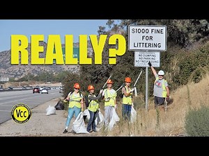 $1000 Dollar Fines for Littering!