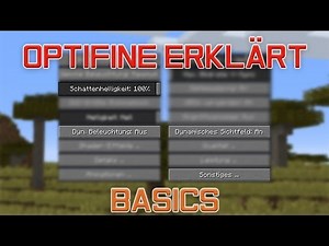 Optifine Tutorial | BASICS #1