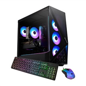 iBUYPOWER Slate Gaming PC Desktop - Intel Core i7 14700F, NVIDIA GeForce RTX 5060Ti 8GB, 32GB DDR5 RGB RAM, 1TB NVMe SSD - SBI7N56T02 - Samsclub.com