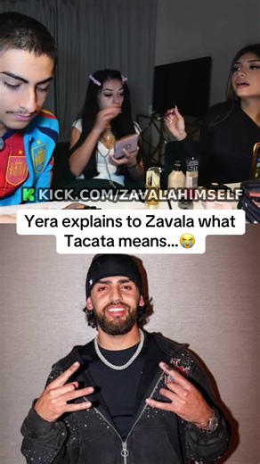 Yera explains to Zavala what Tacata means…😭 #zavala #amandasolis #tiagz #fyp #foryou @Zavala🚶🏽‍♂️‍➡️ @𝐀 𝐌 𝐀 𝐍 𝐃 𝐀🇲🇽🤍 @YeraOfficial @Tiagz