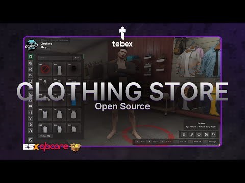 The Ultimate FiveM Clothes Script – Add Clothes as Inventory Items!