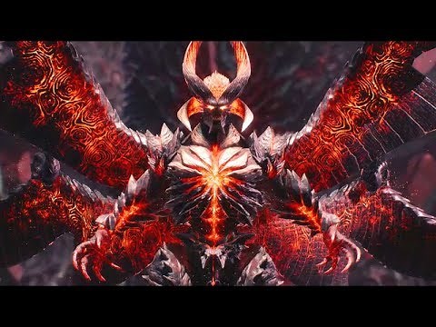 Dante Stabs Himself With Sparda Sword to become Sin devil trigger Form