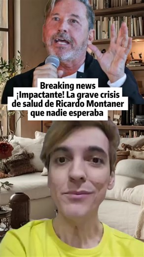 ¡Impactante! La grave crisis de salud de Ricardo Montaner que nadie esperaba news #RicardoMontaner #CrisisDeSalud #Família #Inmigrantes #Latinos #fyp #viral #Texas #noticias #arguendetv #sedespide #mmigrationNews #latino #parents #Breaking #MigrantFamilies #carreraenpausa #money
