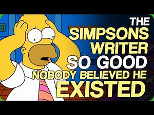 The Simpsons Writer So Good Nobody Believed He Existed (Let's NOT Hop On a Call)