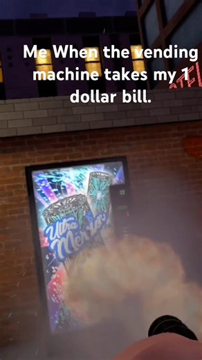 Me when the vending machine take my 1 dollar bill