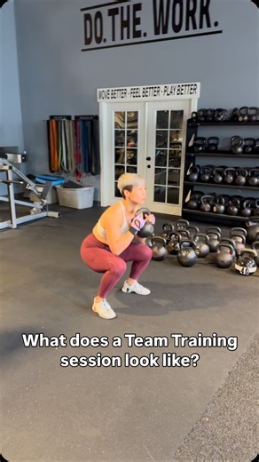 Luka Hocevar on Instagram: "What does a Team Training session look like at @vigorgroundfitness ? 🤔 This is Saturday mornings team training with an awesome crew of members putting in WORK. Our team training sessions are either interval or density based. This one was Circuit #1 - 30 sec work/10 sec rest ▶️ KB Clean to Squat ▶️ 1 Arm Staggered Bent Over KB Row ▶️ Mountain Climbers ▶️ Lateral Slides Rest 60 seconds after the circuit, repeat for 4 rounds. Circuit #2 - 30 sec work/10 sec rest ▶️ KB A