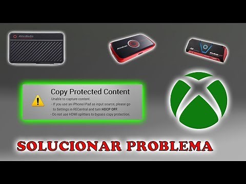 avermedia copy protected content SOLUCION ESPAÑOL