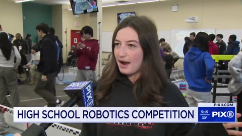 Hundreds of students battle it out at tri-state robotics competition