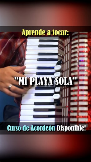 Tutorial Lento 👉👉 https://youtu.be/z9-67HVQeXU "Mi playa sola" Acordeon de teclas #losinvasoresdenuevoleon #miplayasola #acordeondeteclas | Aprende acordeon de teclas