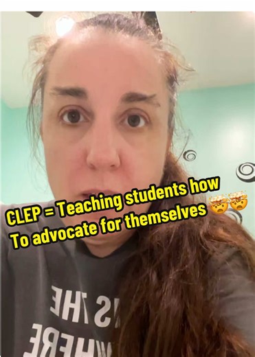 Oh how I wish that every school counselor in Florida was informed about putting CLEP on high school transcripts or was at least willing to learn. Unfortunately that’s not always the case though, and some of you are going to have to learn how to advocate for yourselves. #lifeskills #highschool #momsoftiktok #senioryear #teacherlife