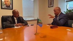 Had a productive and meaningful meeting with Richard M. Lupembe, Minister Plenipotentiary for Public Affairs at the Embassy of the United Republic of Tanzania. Our discussion focused on the critical issue of missing children and the importance of continued cooperation and awareness. #SpiritualDiplomat #Trump | Pastor Mark Burns