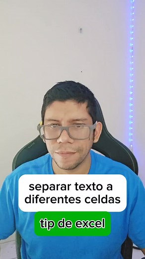 Separar texto a diferentes celdas #tutorial #excel #word #powerpointpresentation #tips | raymon_acuna
