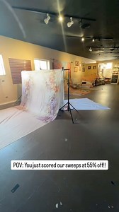 Sunday Funday!!! Time to stock up on SWEEPS in all the dreamy sizes in fleece and dream fabric: 8’x14’ | 10’x16’ | 10’x20’ 💜 First 20 orders get 55% OFF (use code: Fundaysweep55) 💜 All day long, enjoy 50% OFF (use code: Fundaysweep50) | Baby Dream backdrops