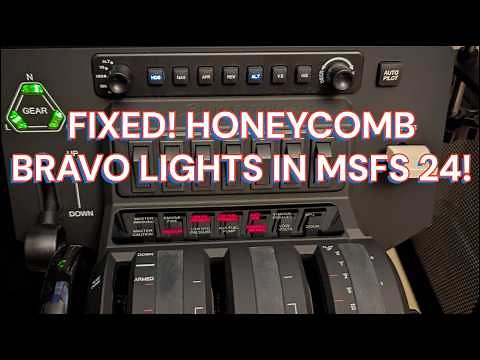 Honeycomb Bravo LED Lights Not Working in MSFS 24? How To Enable or Fix Annunciator Warning Lights