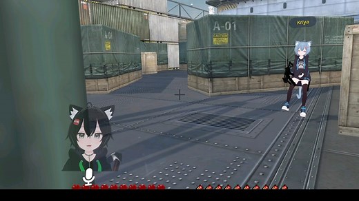 VRCHAT CF MC 运输船 pvp 终于找到一个可以再任意地图进行pvp的模型啦