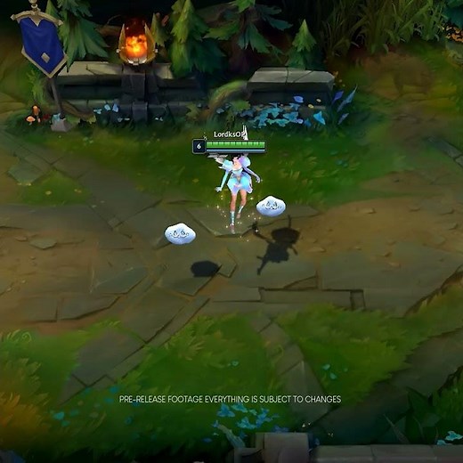 Exalted Seraphine custom skin mechanics of transformation CTRL 1 | Gameplay League of Legends