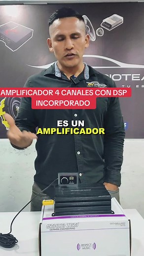 Mejora el Sonido de Tu Auto con Amplificador 4 Canales