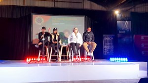 Day 2 of SA Podcast and Music Festival. Currently it's a Q&A session on the insights of the Music business. One of the questions that were posed to the panel was how the educators can assist learners who have passion in music. #SAPMF #YouthMonth2024 #podcastandmusic #proudlydeliveredbydsac | Department of Sport, Arts and Culture