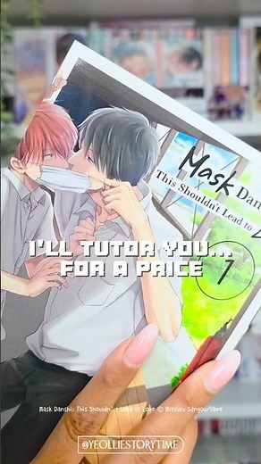 Don't Touch My Face 😩 Mask Danshi • BL Manga Recommendation