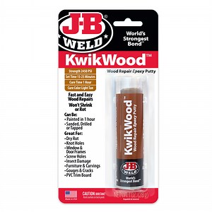 J-B Weld KwikWood Epoxy Putty 1 oz TAN