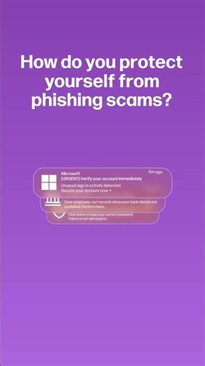 How to Protect Yourself from Phishing | Cybersecurity #shorts